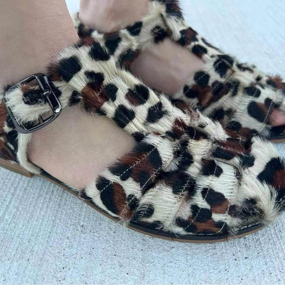 Leopard sandals - Picture 2 of 3